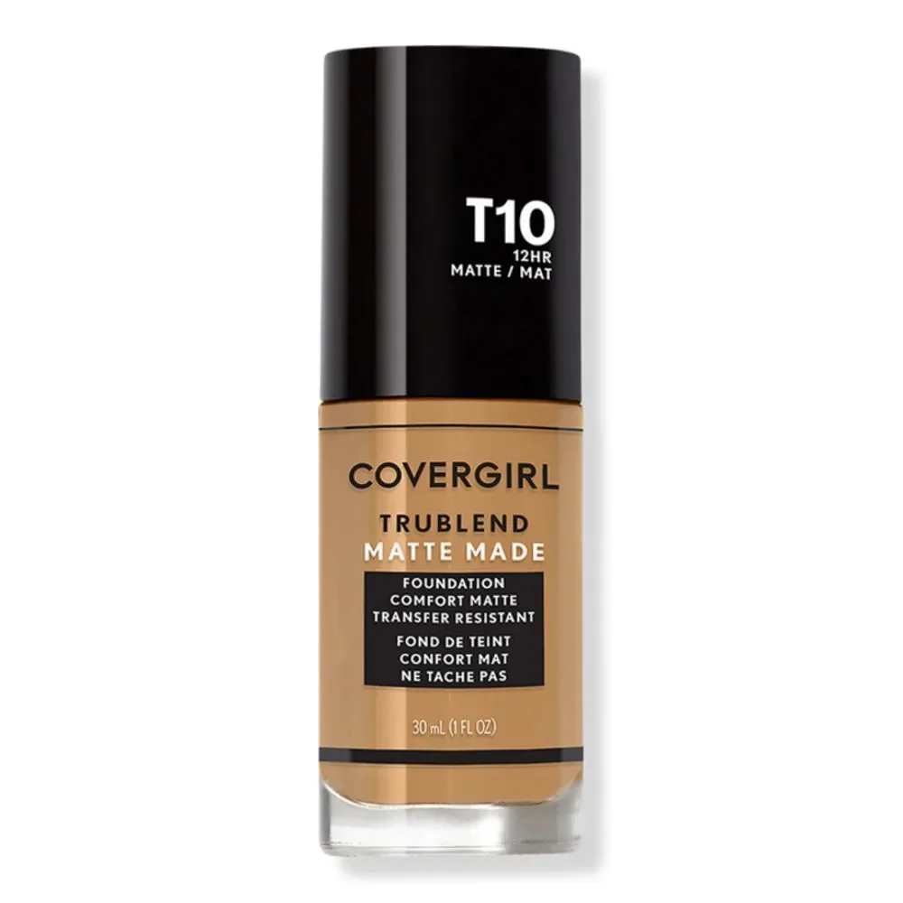 Cover girl Matte made liquid foundation cosmetics T10